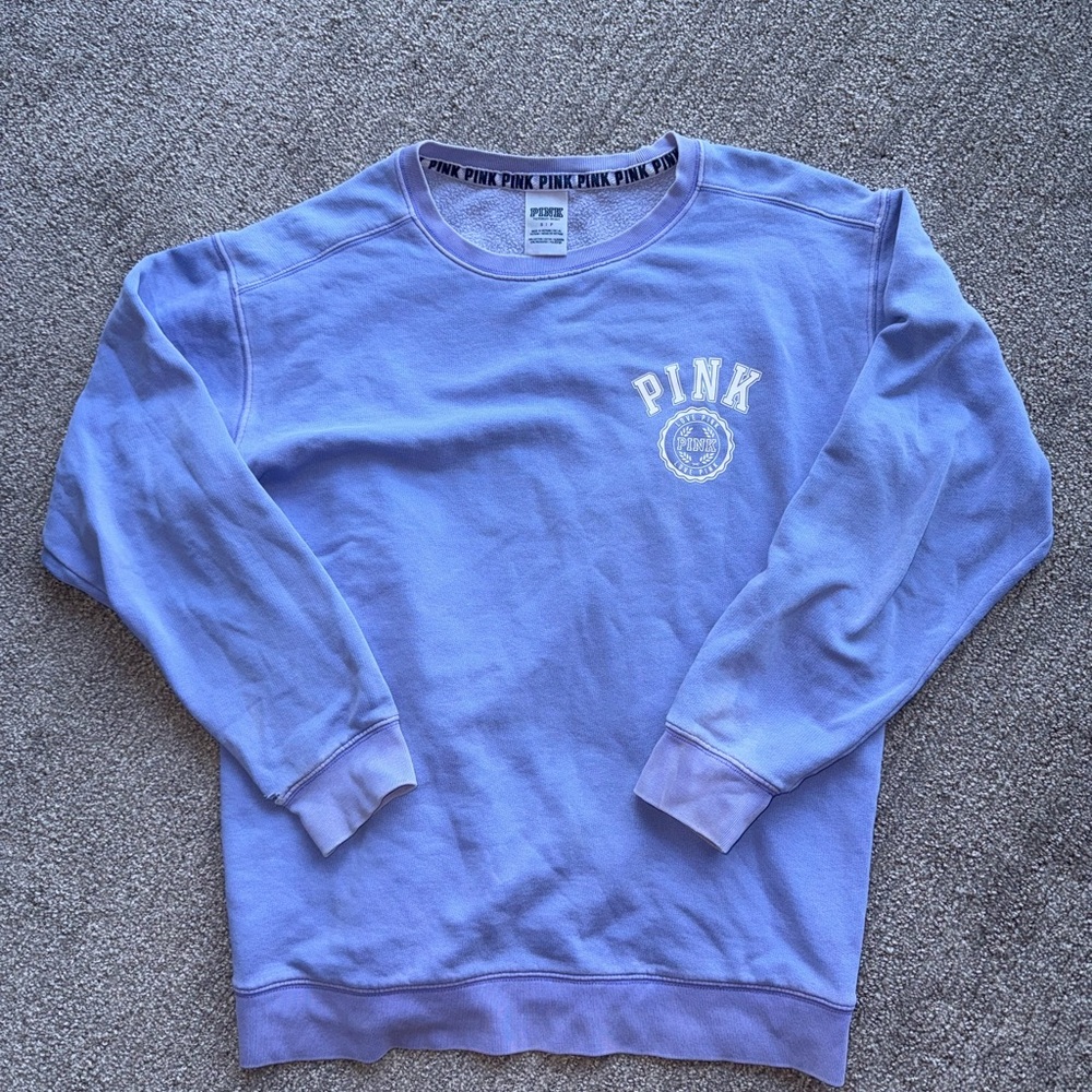 PINK Victoria's Secret Lavender Crewneck